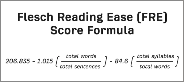 Flesch-Reading-Ease-Score-Formula