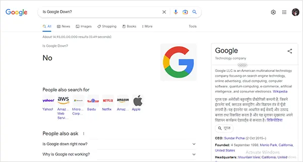 Is-Google-Down