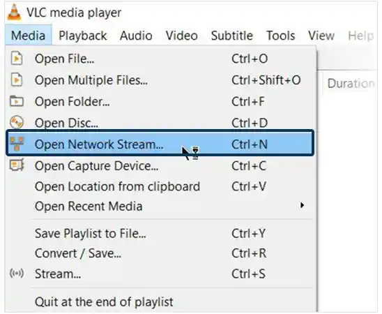 Select-Open-Network-Stream-from-the-Media-menu-or-click-CTRL-N