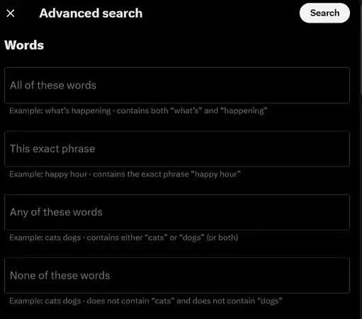 Word-filter-on-Twitter