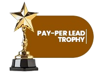 Pay Per Lead Trophy awarded for lead generation excellence