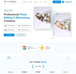 Visual Clipping Website Development Case Study